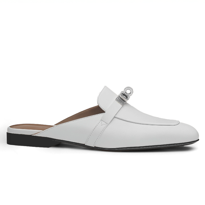 Variation Image - Gìay mules gót thấp DEPs-GS01 - Đen