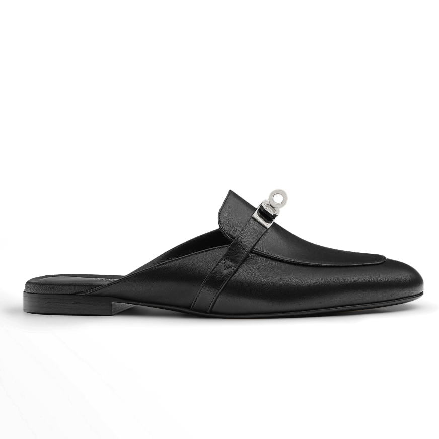 Gìay mules gót thấp DEPs-GS01 – Đen