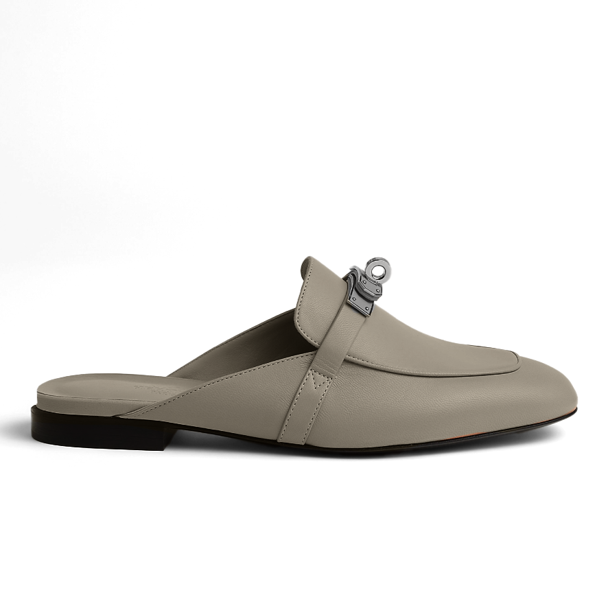 Variation Image - Gìay mules gót thấp DEPs-GS01 - Đen